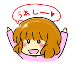 Girl of the foot which there is sticker #3844592