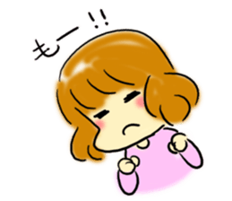 Girl of the foot which there is sticker #3844601