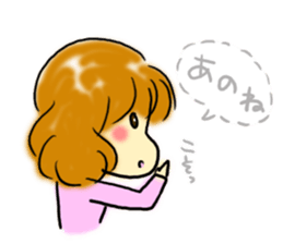 Girl of the foot which there is sticker #3844602