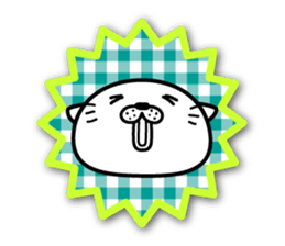 White cat stickers sticker #3844707