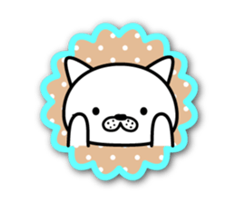 White cat stickers sticker #3844715