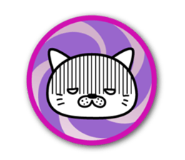 White cat stickers sticker #3844735