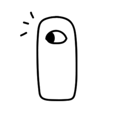 Single eye sticker #3845873