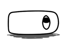 Single eye sticker #3845875