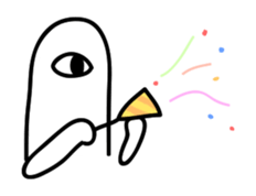 Single eye sticker #3845884