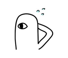 Single eye sticker #3845887