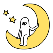 Single eye sticker #3845893