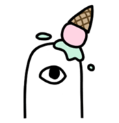 Single eye sticker #3845901