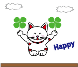 HAPPY CAT MANEKINEKO sticker #3846214