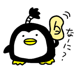 Topknot Penguin(Japanese style)1st sticker #3846962