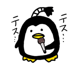 Topknot Penguin(Japanese style)1st sticker #3846968