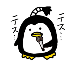 Topknot Penguin(Japanese style)1st sticker #3846968