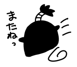 Topknot Penguin(Japanese style)1st sticker #3846973