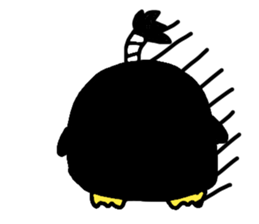 Topknot Penguin(Japanese style)1st sticker #3846982