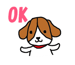 Beagle Dog sticker #3847071