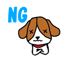Beagle Dog sticker #3847072
