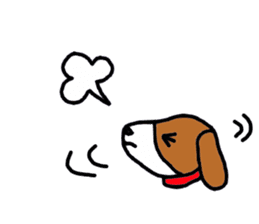 Beagle Dog sticker #3847078