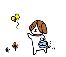Beagle Dog sticker #3847096