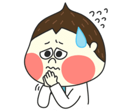 Chestnut Couple by Funnyeve sticker #3847350