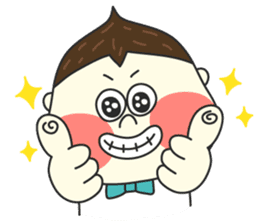 Chestnut Couple by Funnyeve sticker #3847352