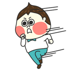 Chestnut Couple by Funnyeve sticker #3847376