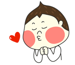 Chestnut Couple by Funnyeve sticker #3847377