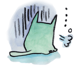 kottsunko with baby sticker #3848214