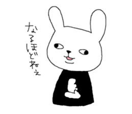 Invective White Rabbit sticker #3848318