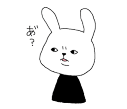 Invective White Rabbit sticker #3848319