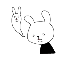 Invective White Rabbit sticker #3848340