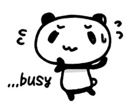 Reply from YURUPANDA for English sticker #3849071