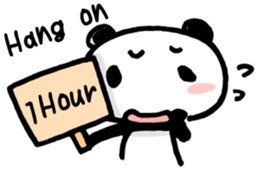 Reply from YURUPANDA for English sticker #3849076