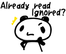 Reply from YURUPANDA for English sticker #3849081