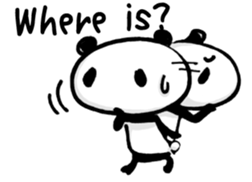 Reply from YURUPANDA for English sticker #3849088