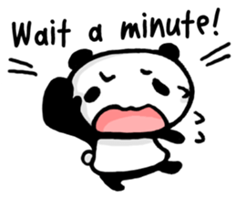 Reply from YURUPANDA for English sticker #3849093