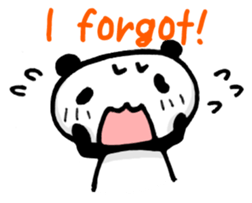 Reply from YURUPANDA for English sticker #3849094