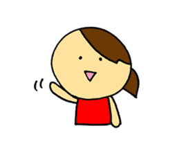 Expressive girl made by pico sticker #3849824