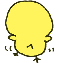 Loose chick Sticker "Piyotaso" sticker #3850396