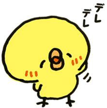 Loose chick Sticker "Piyotaso" sticker #3850409