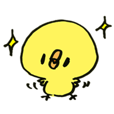 Loose chick Sticker "Piyotaso" sticker #3850417