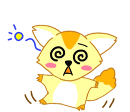 Cute momonga's stamps sticker #3850845