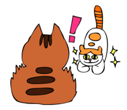 Cat's life of MoMo & Coco sticker #3851423