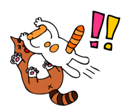 Cat's life of MoMo & Coco sticker #3851424