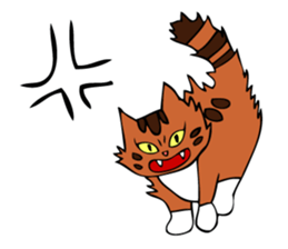 Cat's life of MoMo & Coco sticker #3851425