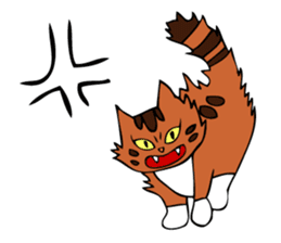 Cat's life of MoMo & Coco sticker #3851425