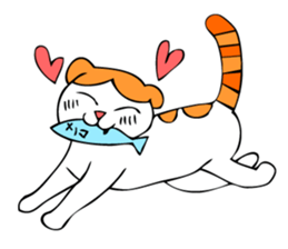 Cat's life of MoMo & Coco sticker #3851434