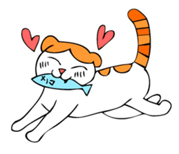 Cat's life of MoMo & Coco sticker #3851434