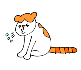 Cat's life of MoMo & Coco sticker #3851436