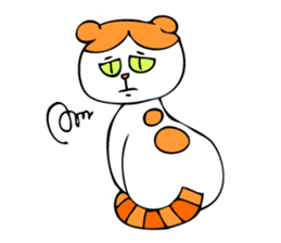 Cat's life of MoMo & Coco sticker #3851439