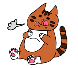 Cat's life of MoMo & Coco sticker #3851445